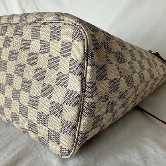 Louis Vuitton Neverfull NM MM Damier Azur - Guaranteed Authentic - Picture 3 of 15
